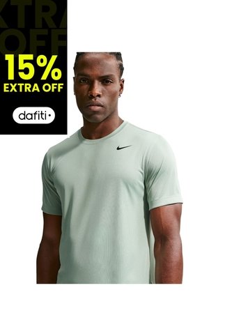 Camiseta Nike M Df Tee Std Flex Hombre-Verde Nike