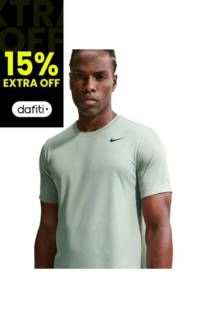 Camiseta Nike M Df Tee Std Flex Hombre-Verde