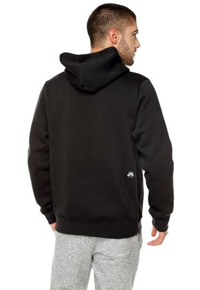 Buzo Negro Nike Icon Hoodie Po Essnl