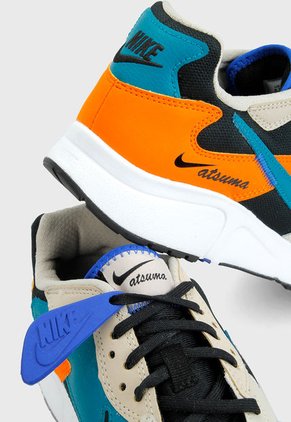 Tenis Lifestyle Negro-Beige-Verde Nike Atsuma