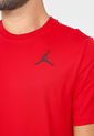 Camiseta Rojo-Negro Nike Jordan Jumpman de Nike