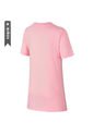 Camiseta Nike Sportswear Tee Triple Swoosh Para Niña-Rosa de Nike