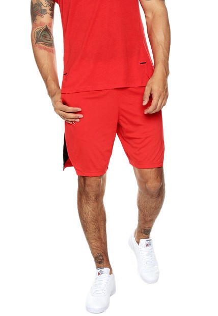 Pantaloneta Roja Negra Nike