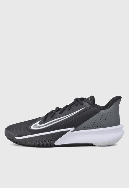 Tenis Basketball Negro-Blanco-Gris NIKE Precision 7