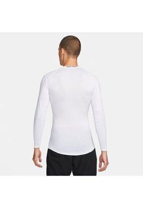 Nike Camiseta Nike Hombre M Np Dri-Fit Tight Top Ls - Blanco Camiseta