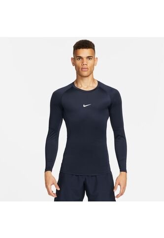 Nike Camiseta Nike Hombre M Np Dri-Fit Tight Top Ls - Azul Camiseta Nike