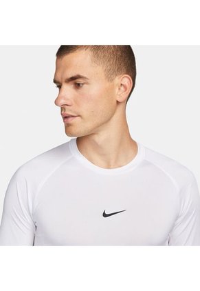 Nike Camiseta Nike Hombre M Np Dri-Fit Tight Top Ls - Blanco Camiseta