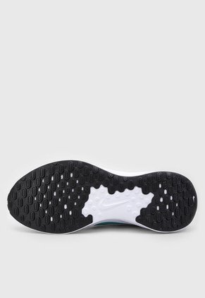 Tenis Running Blanco-Turquesa NIKE Revolution 7