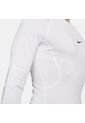 Nike Camiseta Nike Hombre M Np Dri-Fit Tight Top Ls - Blanco Camiseta de Nike