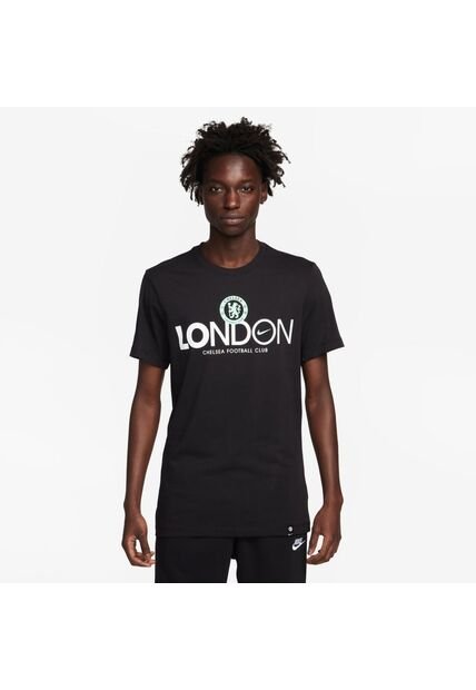 Nike Camiseta Nike Hombre Cfc M  Ss Mercurialurial  - Negro Camiseta