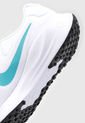 Tenis Running Blanco-Turquesa NIKE Revolution 7 de Nike