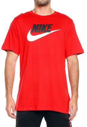 Camiseta Rojo Nike Nstee Icon Futura University
