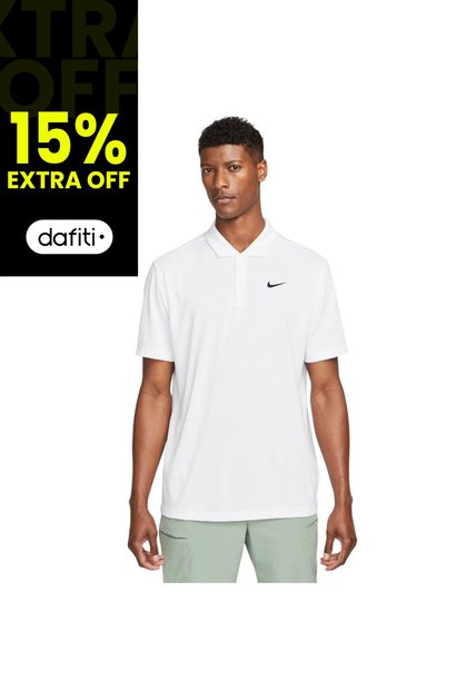 Camiseta Polo Nike Court Hombre-Blanco