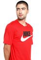 Camiseta Rojo Nike Nstee Icon Futura University de Nike