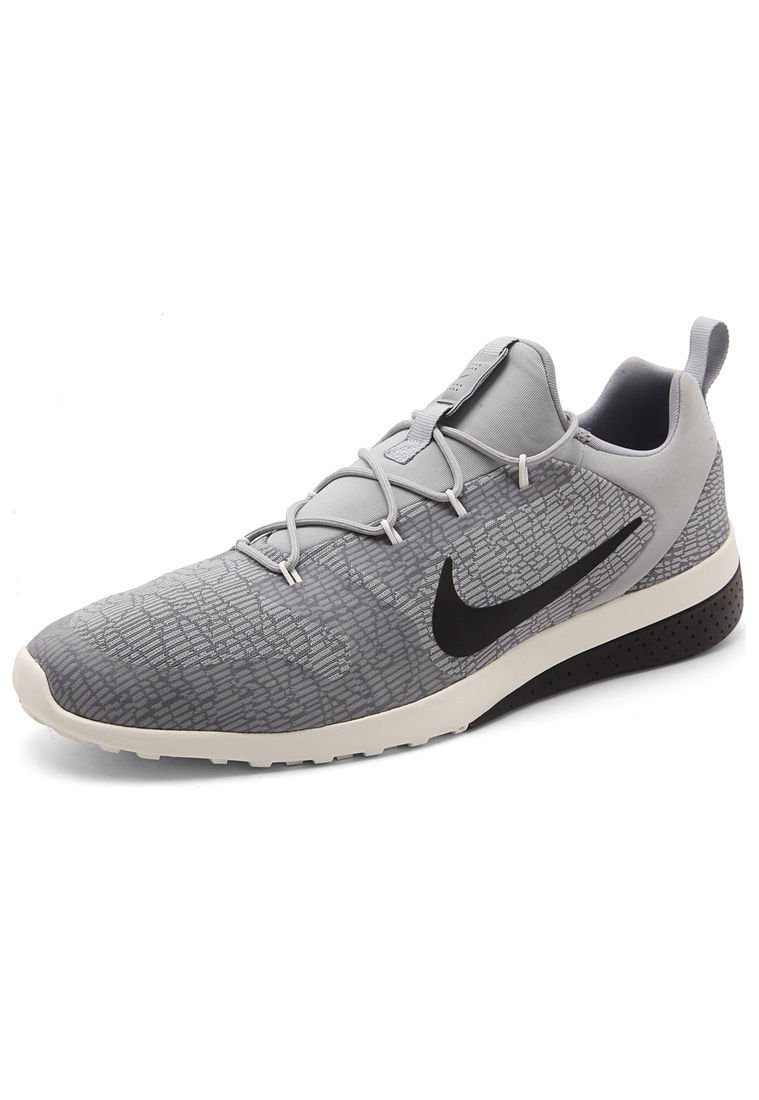 tenis nike gris con negro