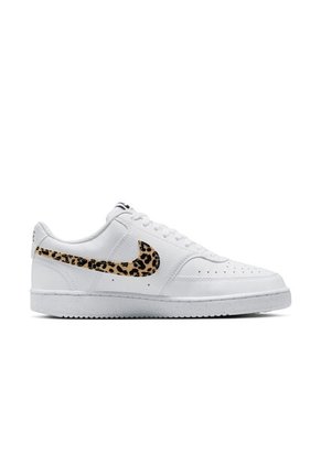 Tenis Mujer Lifestyle Nike Court Vision Low White Leopard Blanco