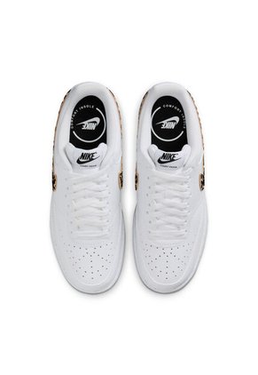 Tenis Mujer Lifestyle Nike Court Vision Low White Leopard Blanco