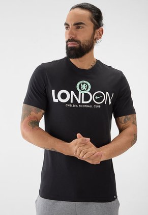 Camiseta Negro-Blanco NIKE Chelsea FC 23/24 Mercurial