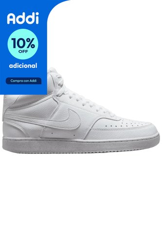 Tenis Nike Court Vision Mid Nn-Blanco Nike