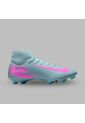 Guayos Nike Hombre Mercurial Superfly 10 Academy FG/MG - Azul/Rosado de Nike