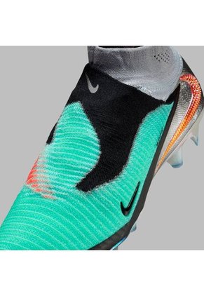 Guayos Nike Unisex Phantom 6 High Elite FG - Verde/Plateado