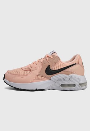 Tenis Rosa-Blanco-Negro Nike Air Max Excee
