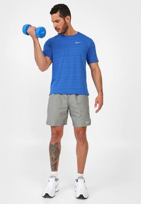 Pantaloneta Gris Nike Challenger