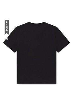 Camiseta Nike Nkb Unwrapped Futura Niño-Negro/Verde