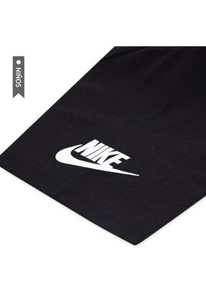 Camiseta Nike Nkb Unwrapped Futura Niño-Negro/Verde