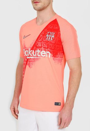 Camiseta Rosa-Rojo Nike FC Barcelona Vapor Match Third