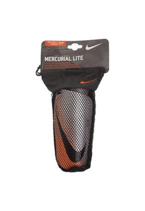Canilleras Nike Mercurial Lite Gris-Naranja