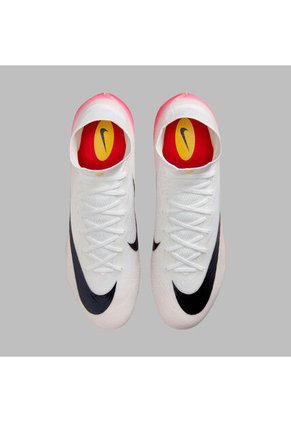 Guayos Nike Unisex Mercurial Superfly 10 Elite FG - Blanco/Rojo