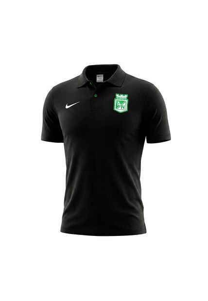 Camiseta Polo Nike Atletico Nacional VCTRY SLD Hombre-Negro