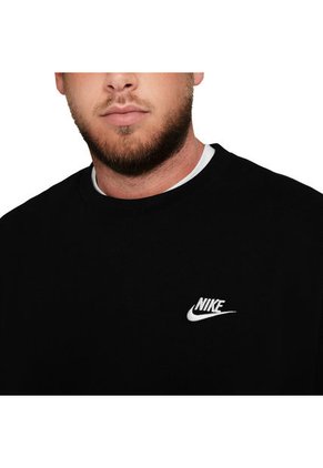 Buzo Nike Sportswear Club Crw Bb-Negro