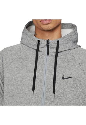 Hoodie Nike Therma-FIT Para Hombre-Gris
