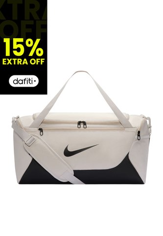 Maletin Nike Brsla S Duff - X Hombre-Blanco Crema Nike