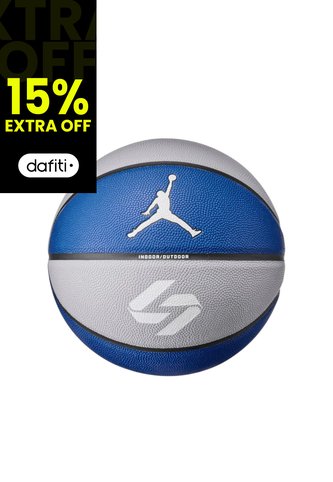 Balon Nike Jordan All Court 8P L Doncic D Hombre-Gris/Azul Nike