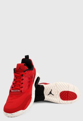Tenis Basketball Rojo-Blanco-Negro Nike Jordan Air Max 200