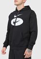 Buzo Negro-Blanco Nike Sportswear Swoosh League de Nike