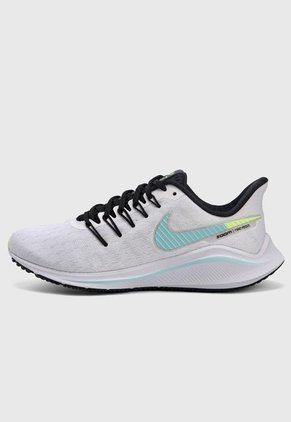 Tenis Running Blanco-Azul-Negro Nike Air Zoom Vomero 14
