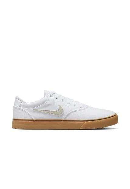 Tenis Nike Sb Chron 2 Canvas-Blanco/Café