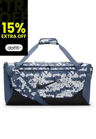 Maletin Nike Brsla M Duff - X Aop Hombre-Azul Difuso Nike