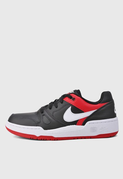 Tenis Lifestyle Negro-Blanco-Rojo NIKE Full Force Low