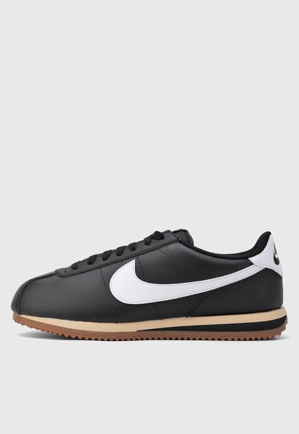 Tenis Lifestyle Negro-Blanco-Marrón NIKE Cortez Leather