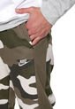 Pantalón Verde Oliva-Beige Nike M Nsw Club Jggr Bb Camo Medium de Nike