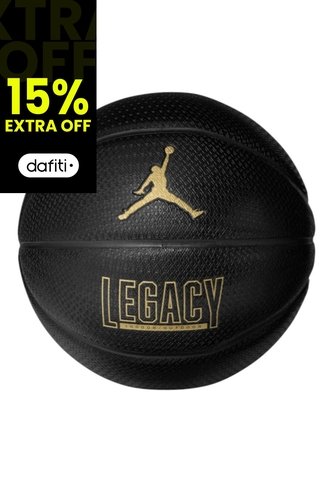 Balon De Basquetbol Nike Jordan Legacy 2.0 8P Deflated-Negro Nike