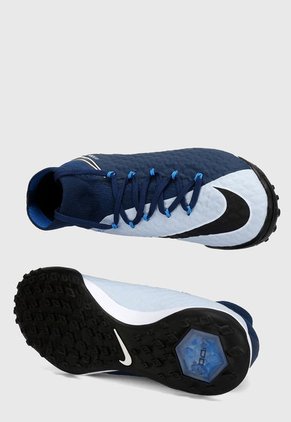 Guayo Azul-Blanco-Negro Nike Kids Youth Hypervenomx Próximo II