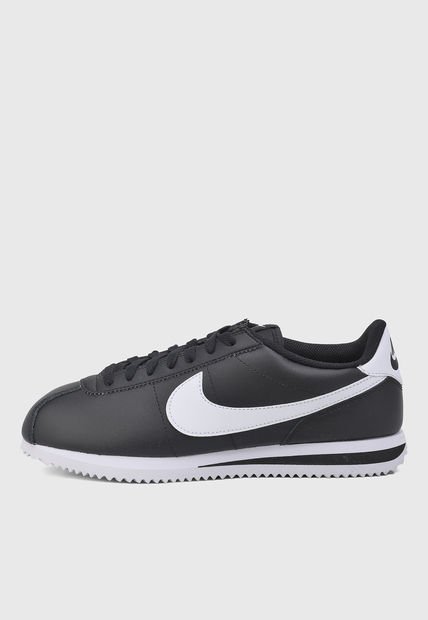 Tenis Lifestyle Negro-Blanco NIKE Cortez