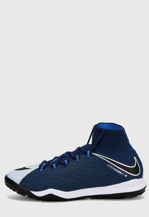 Guayo Azul-Blanco-Negro Nike Kids Youth Hypervenomx Próximo II