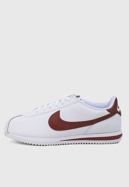 Tenis Lifestyle Blanco-Rojo NIKE Cortez